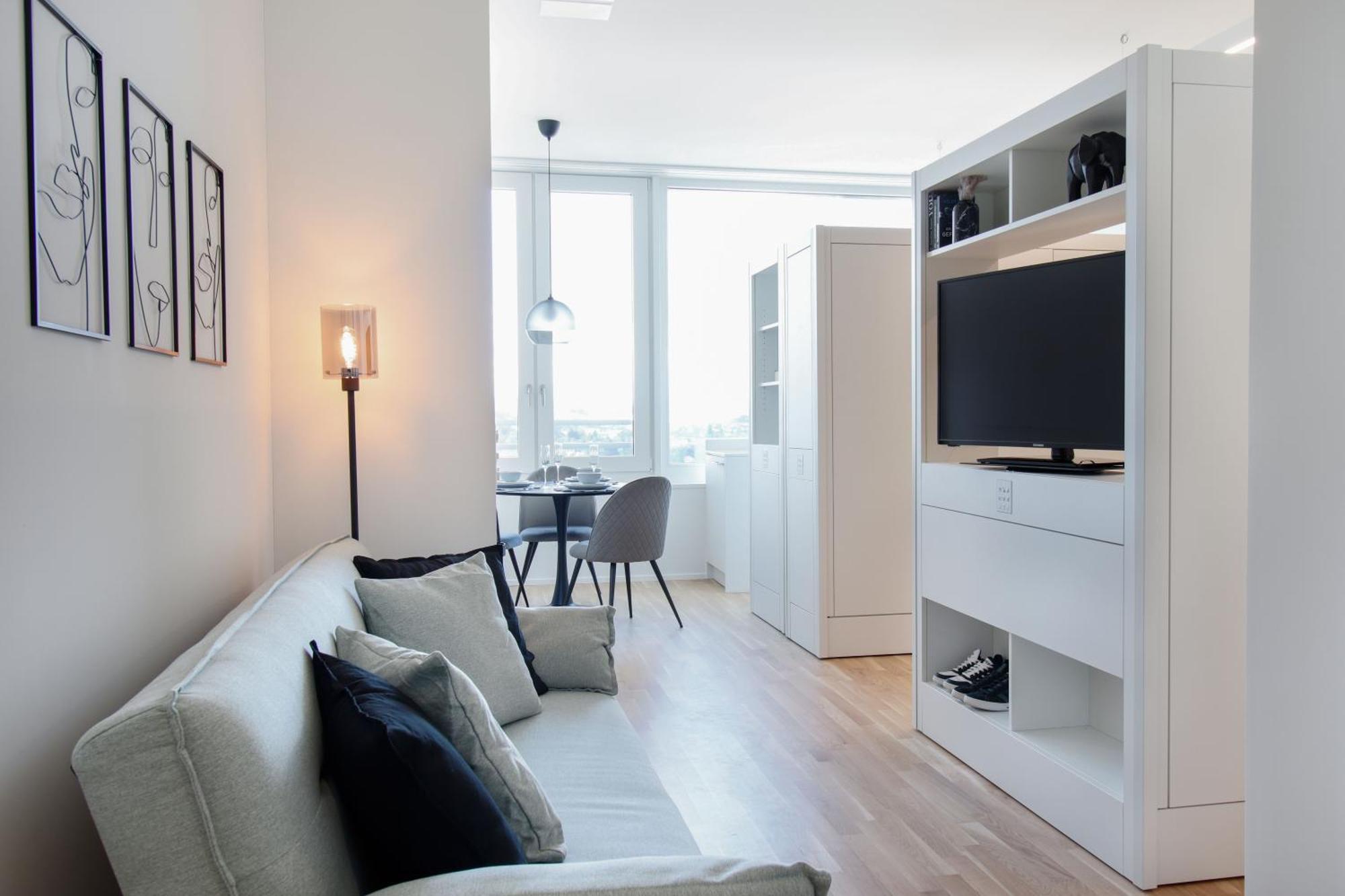 Loewe Apartments Am Rheinfall Нойгаузен-ам-Райнфалль Екстер'єр фото