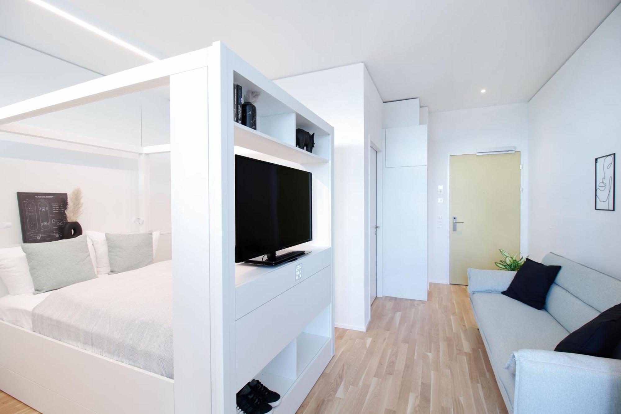 Loewe Apartments Am Rheinfall Нойгаузен-ам-Райнфалль Екстер'єр фото