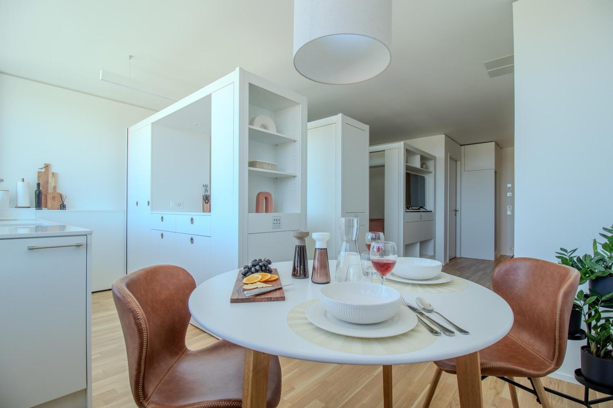 Loewe Apartments Am Rheinfall Нойгаузен-ам-Райнфалль Екстер'єр фото