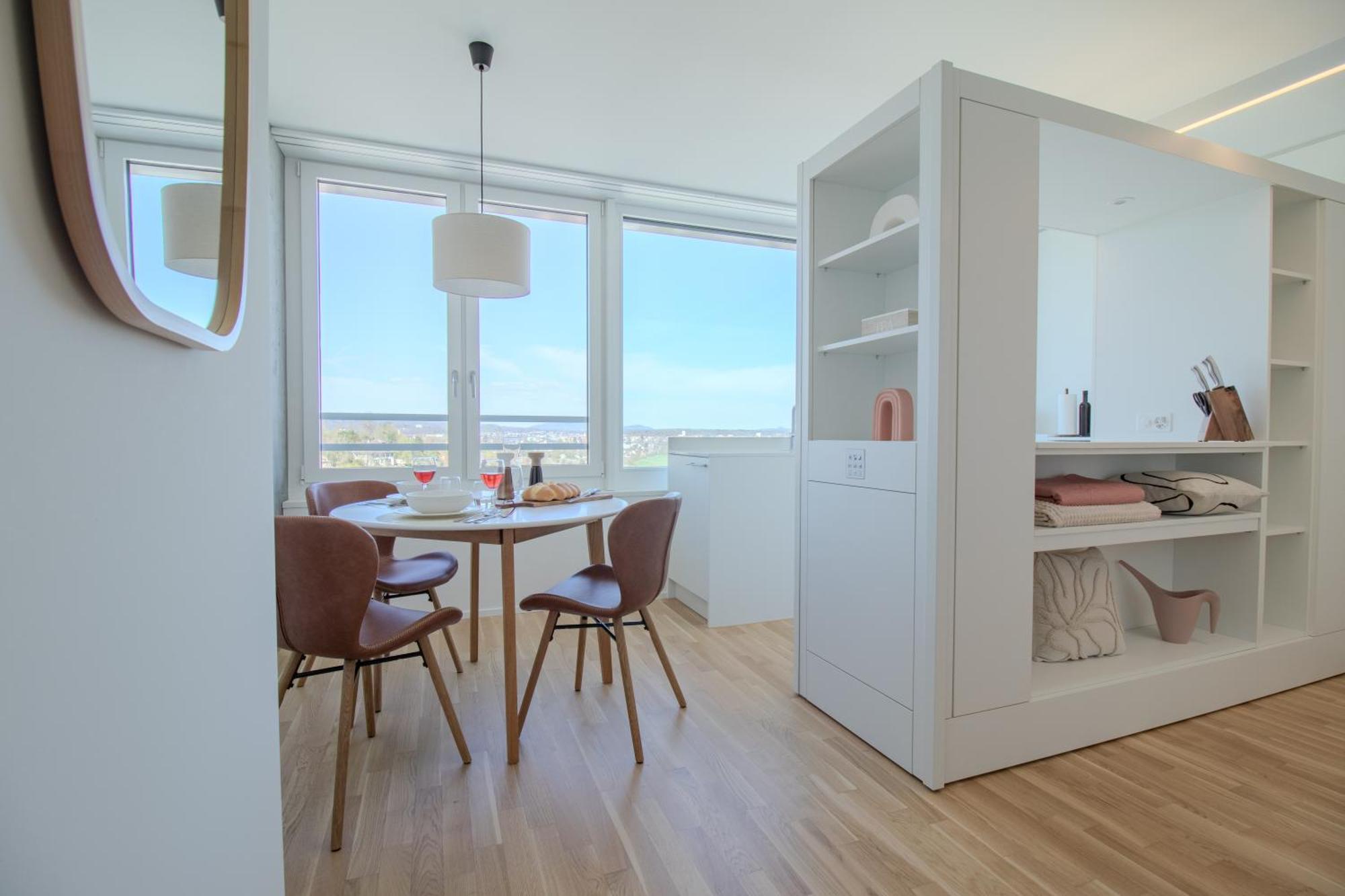 Loewe Apartments Am Rheinfall Нойгаузен-ам-Райнфалль Екстер'єр фото